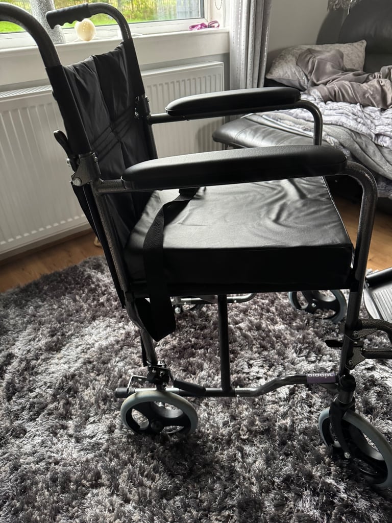 Aidapt Steel Transport Wheelchair 