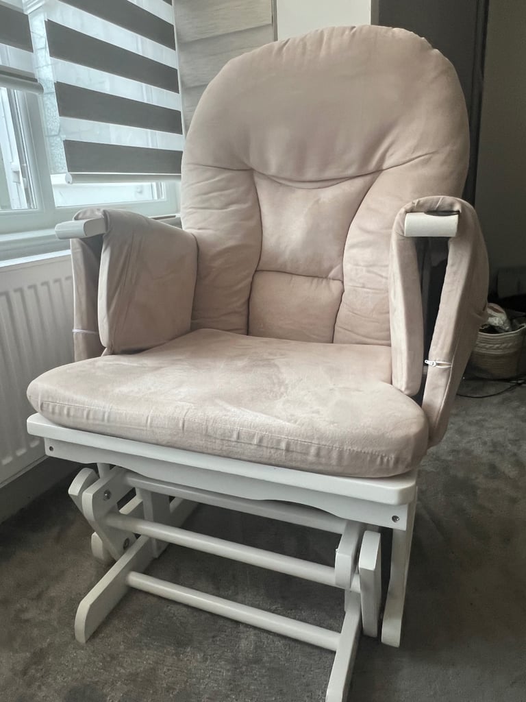 Obaby Reclining Glider Chair and Stool