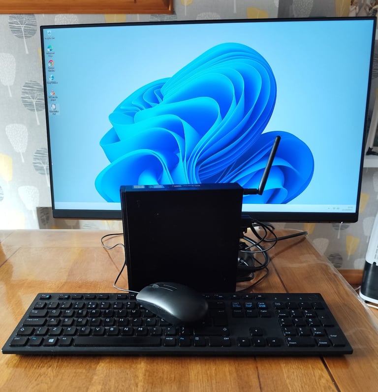 image for Complete windows 11 PC system i5 9th gen NVME 16GB ram 23inch HD monitor