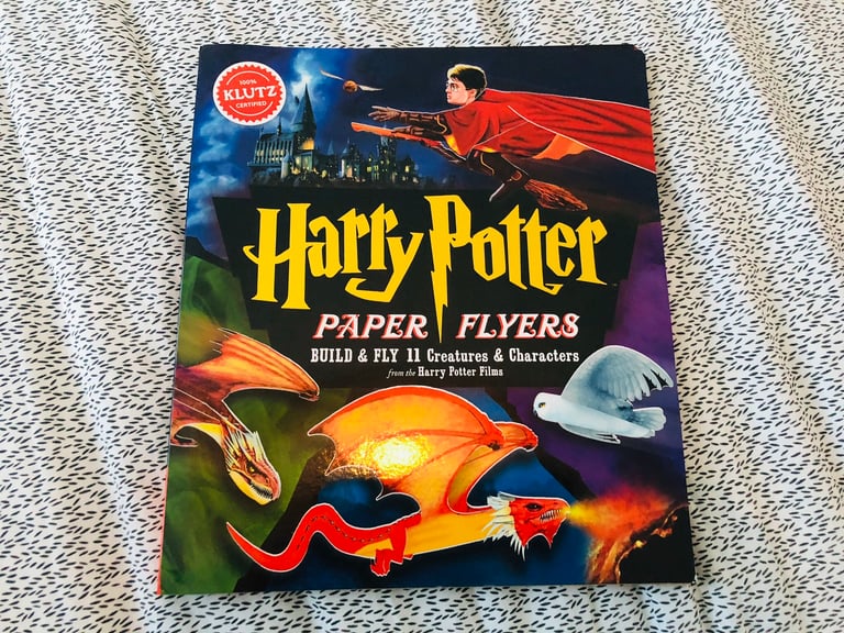 Brand new never used - Harry Potter Paper Flyers activity book for kid
