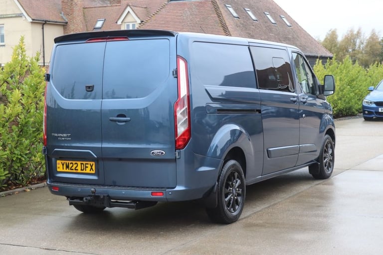 2022 Ford Transit Custom 2.0 320 EcoBlue Limited Crew Van Double Cab 5dr Diesel Manual L2 H1 Euro...