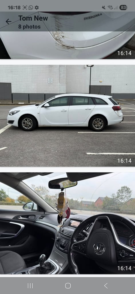Vauxhall, INSIGNIA, Estate, 2015, Manual, 1956 (cc), 5 doors