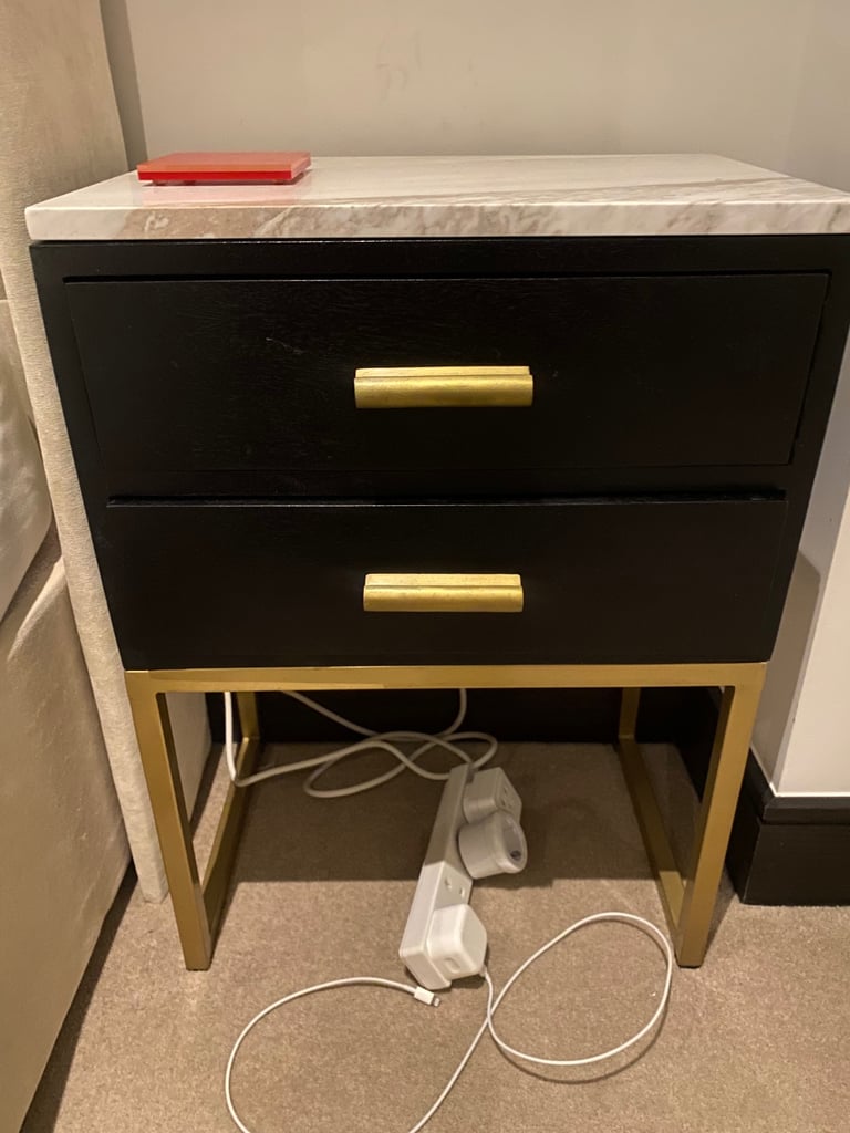 Bedside table x2