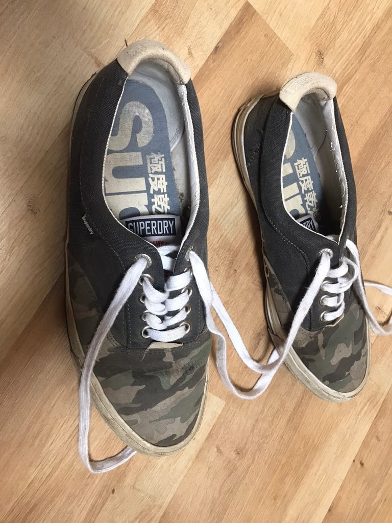 Mens Superdry camouflage pattern casual shoes | in Rhiwbina, Cardiff |  Gumtree