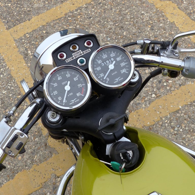 1974 MOTO GUZZI V7 SPORT – A Rare Gem in Impeccable Condition