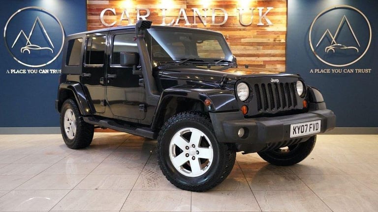 2007 Jeep Wrangler  SAHARA UNLIMITED 4d 175 BHP Convertible Diesel  Automatic | in Stockton-on-Tees, County Durham | Gumtree