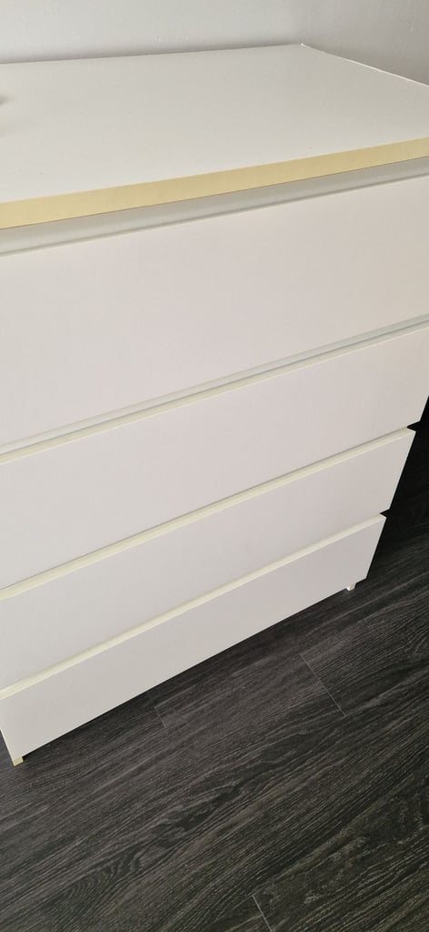 White Ikea Chest of Drawers