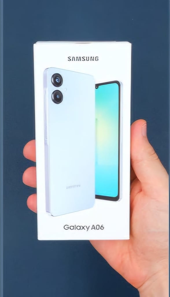 image for Brand New Samsung Galaxy A06 Unlocked One Year Samsung Warranty  