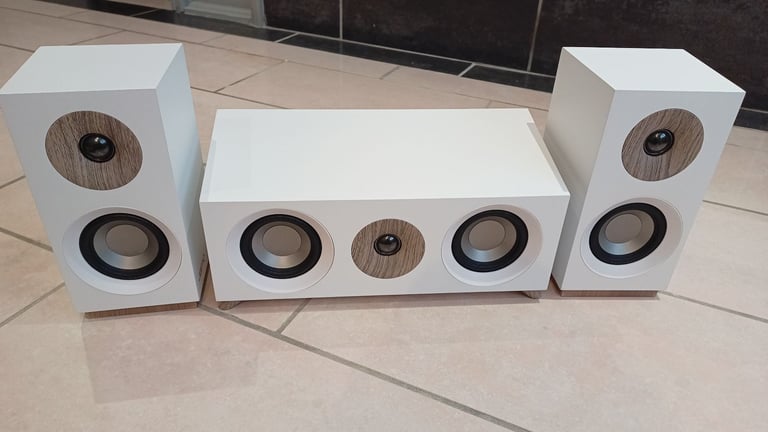 image for Jamo white LCR speakers