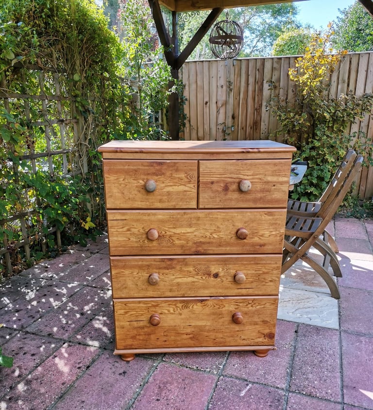 A Wooden Chest of Drawers