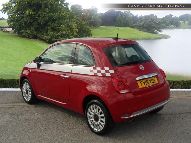 2019 Fiat 500 1.2 Lounge Euro 6 (s/s) 3dr HATCHBACK Petrol Manual