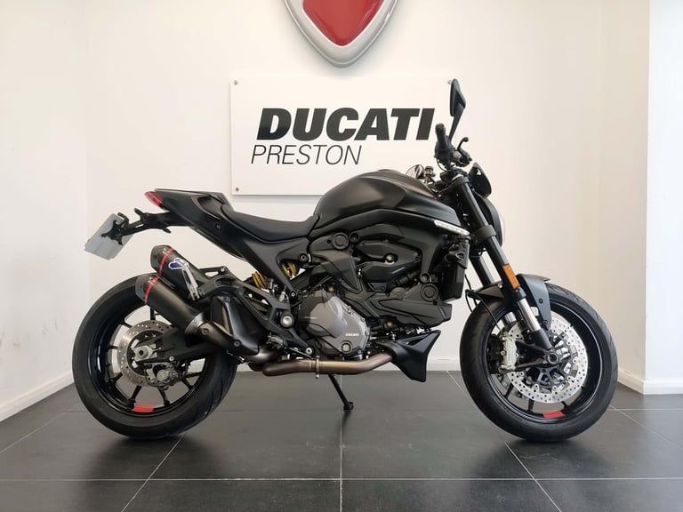 image for 2022 Ducati Monster 937 Plus Black 1,479 Miles FULL TERMI | £133 Dep & £133 pcm