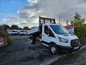 2020 ON 20 PLATE FORD TRANSIT 350 LEADER 130BHP TDCI RWD LWB TIPPER PICK UP ULEZ