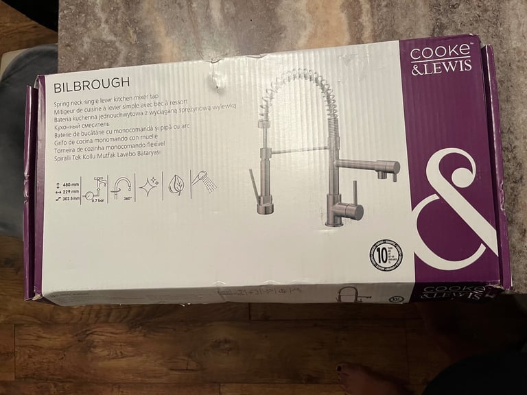 image for Cook & Lewis Bilbrough chrome tap