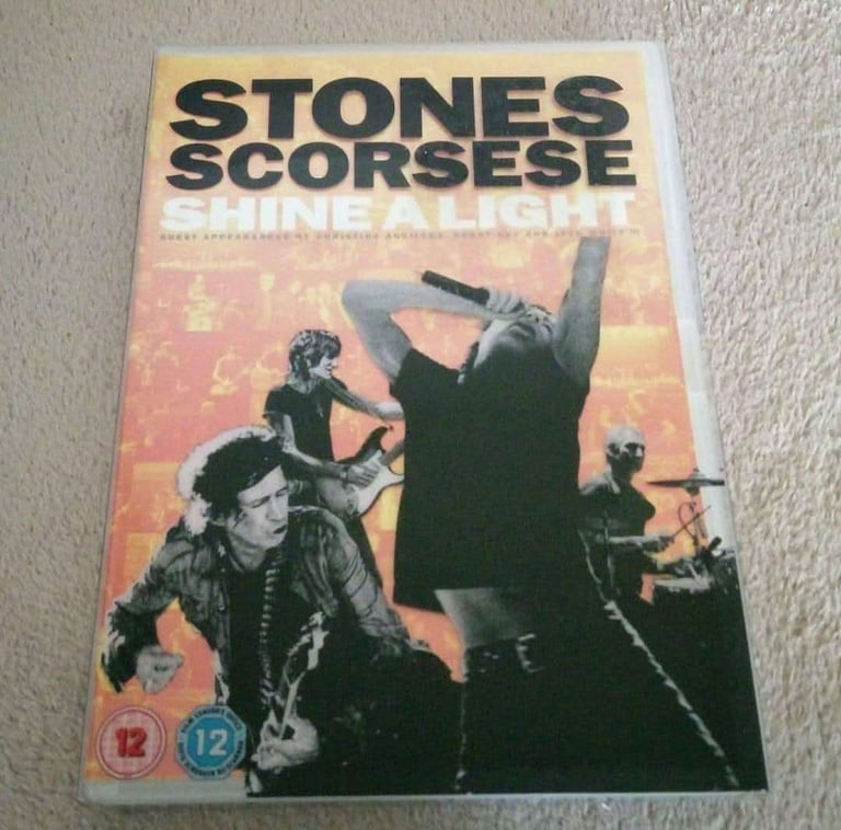 image for Stones Scorsese shine a light dvd