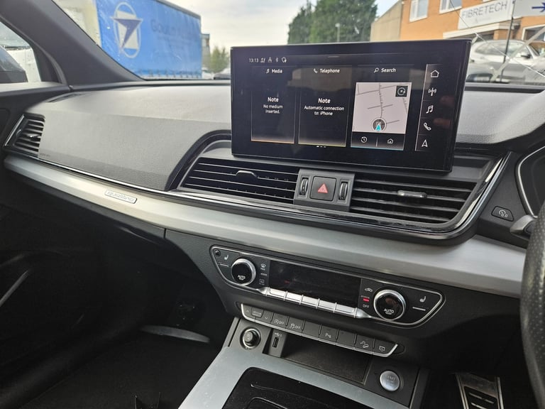 2021 21 AUDI Q5 40 TDI Quattro S Line 5dr S Tronic Damaged Salvage