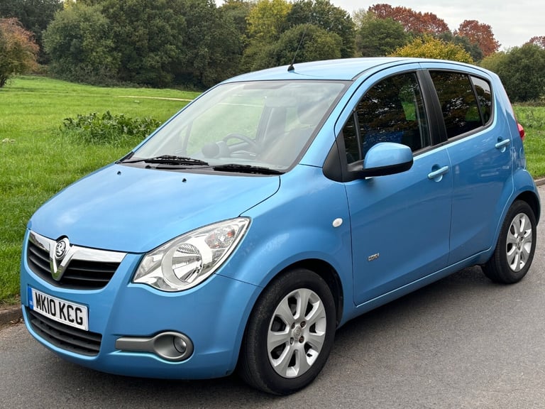 2010 Vauxhall Agila 1.2 16V Design 5dr Low Miles fsh HATCHBACK Petrol Manual
