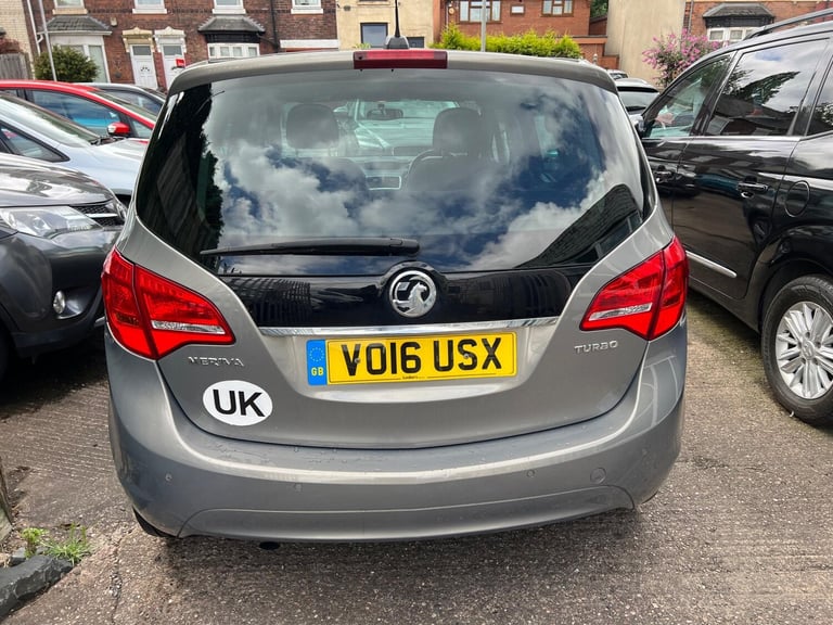 2016 Vauxhall Meriva 1.4i Turbo SE Euro 6 5dr MPV Petrol Manual