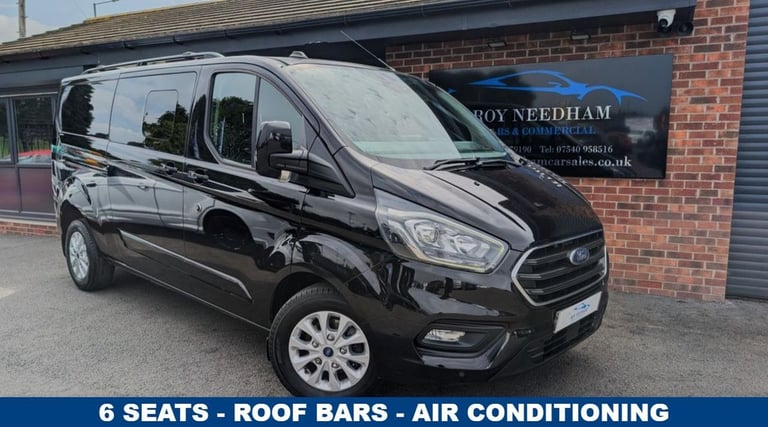 2021 21 FORD TRANSIT CUSTOM 2.0 320 ECOBLUE LIMITED CREW VAN DOUBLE CAB 5DR DIES