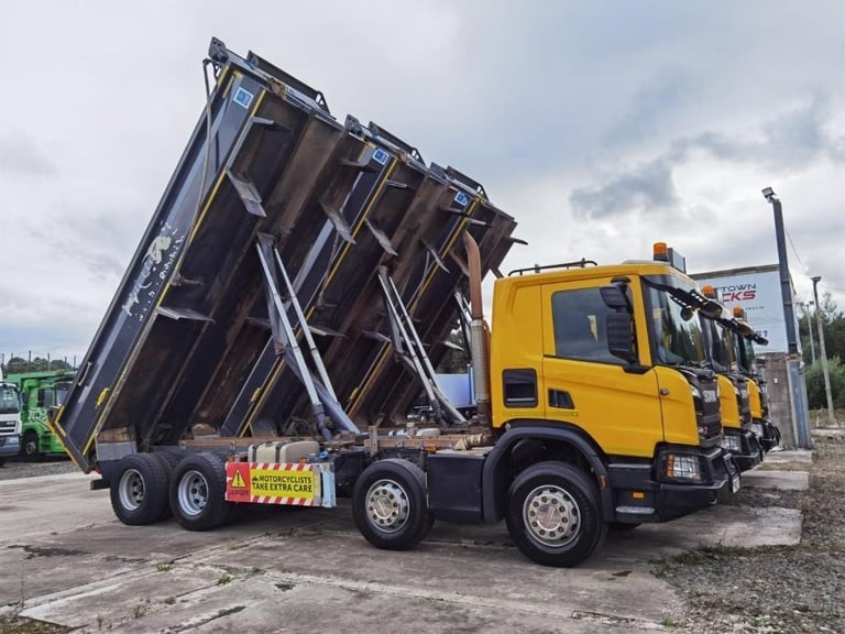 2021 Scania P410 XT 8X4 Tipper 