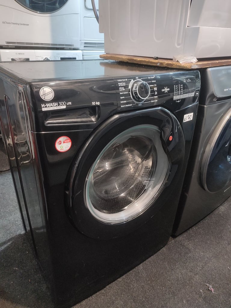image for ➡️➡️ SALE TODAY⬅️⬅️ BLACK 10KG HOOVER H-WASH 300 LITE WASHING MACHINE 