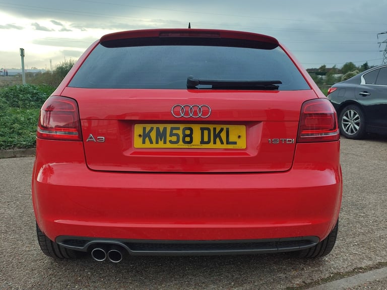 2008 Audi A3 1.9 TDI S Line 3dr HATCHBACK Diesel Manual