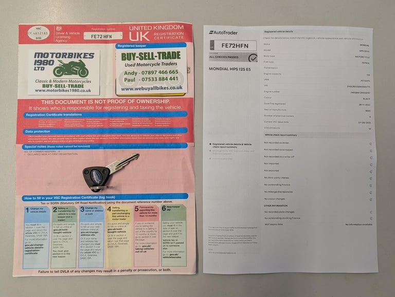 2022 FB MONDIAL HPS 125 E5