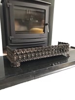 Antique Cast Iron Fire Fret - ideal for an open fire