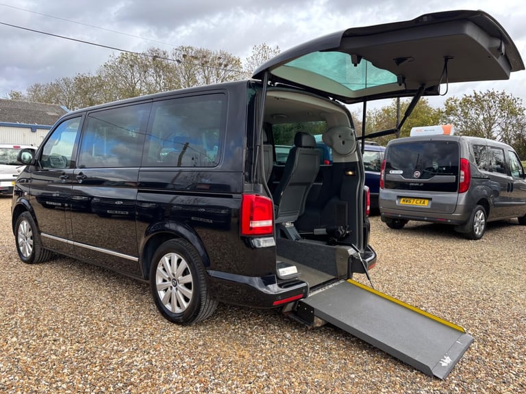 VOLKSWAGEN CARAVELLE DRIVE FROM WHEELCHAIR ACCESSIBLE VEHICLE 2.0 TDI
