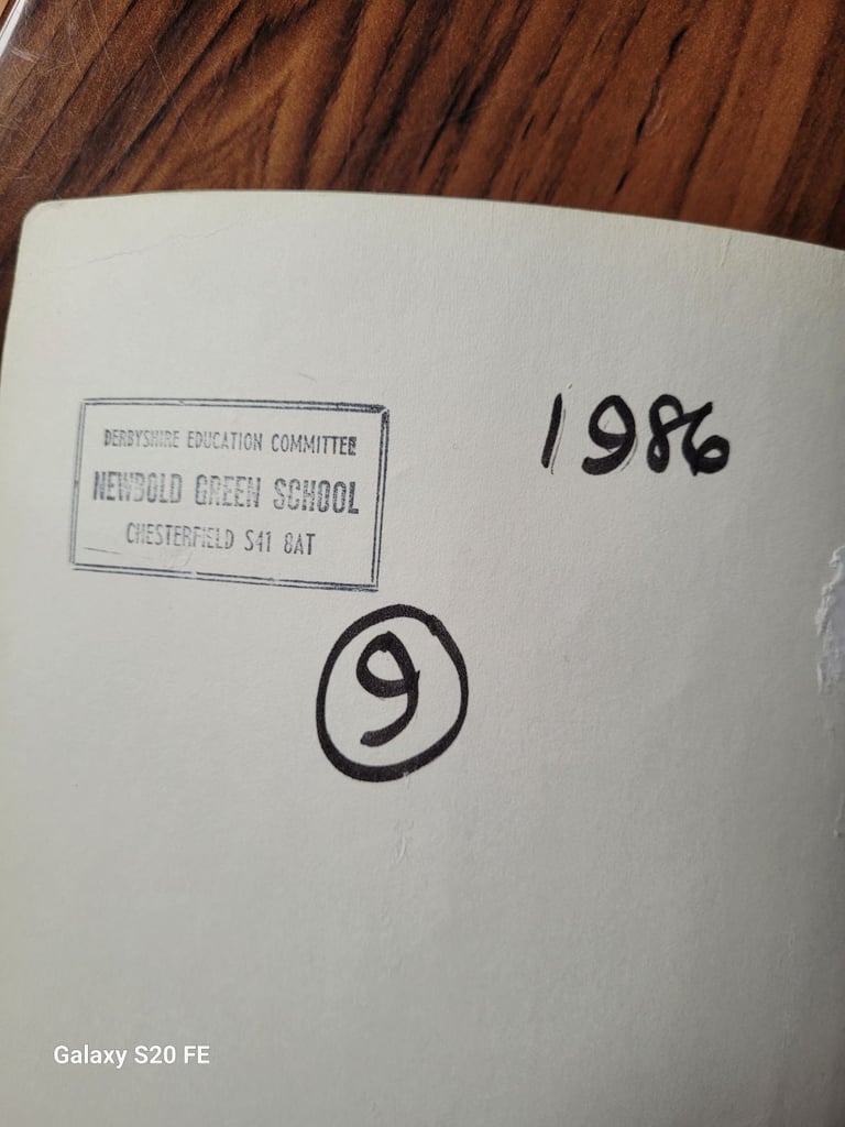 Vintage 1986 GCSE Textbook: All About Fabrics - An Introduction to Needlecraft