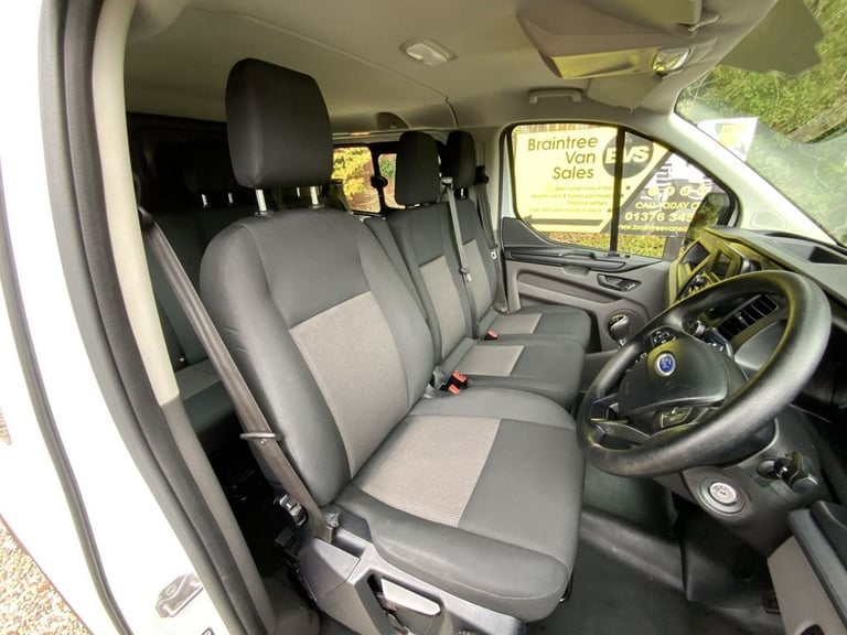 2022 Ford Transit Custom 2.0 300 EcoBlue Leader Crew Van Double Cab 5dr Diesel Manual L1 H1 Euro ...