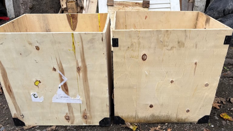 FREE, new, plywood box’s 