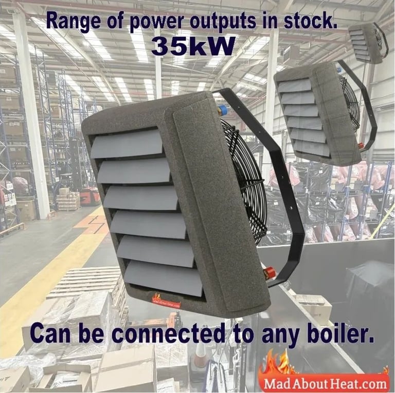 image for Wood Drying Heater, Kiln Heater, Workshop Heater 50kW
