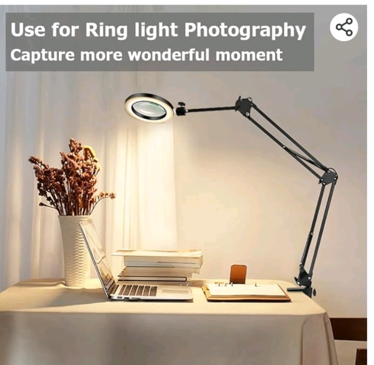 Overhead Tripod Mount Articulating Arm,Long Video Webcam Stand