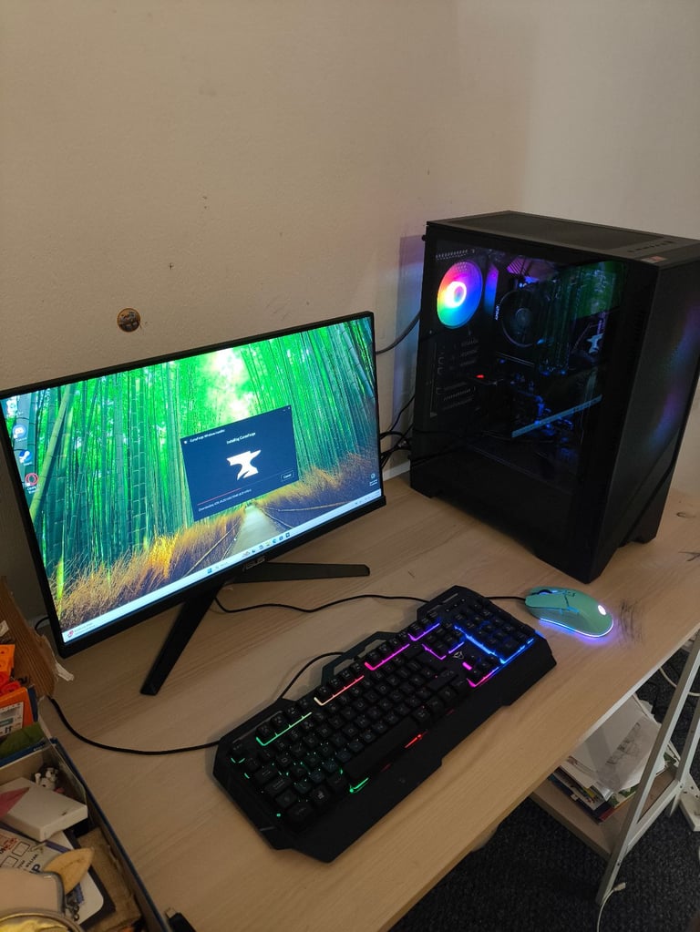 image for 2025 MSI MPG MAG custom gaming pc Ryzen 7 32GBs RAM SSD