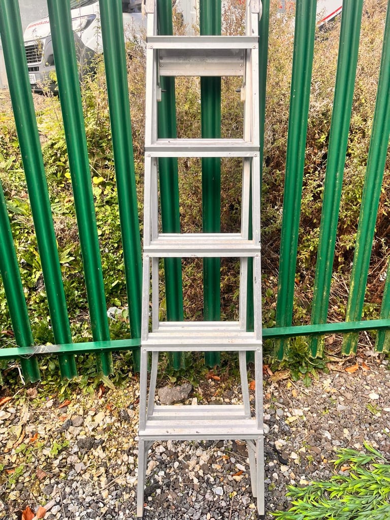 image for Aluminium extendable step ladder