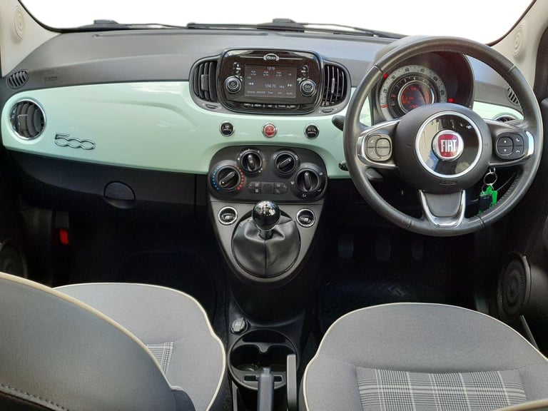 2018 Fiat 500 1.2 Lounge 3dr Hatchback Petrol Manual