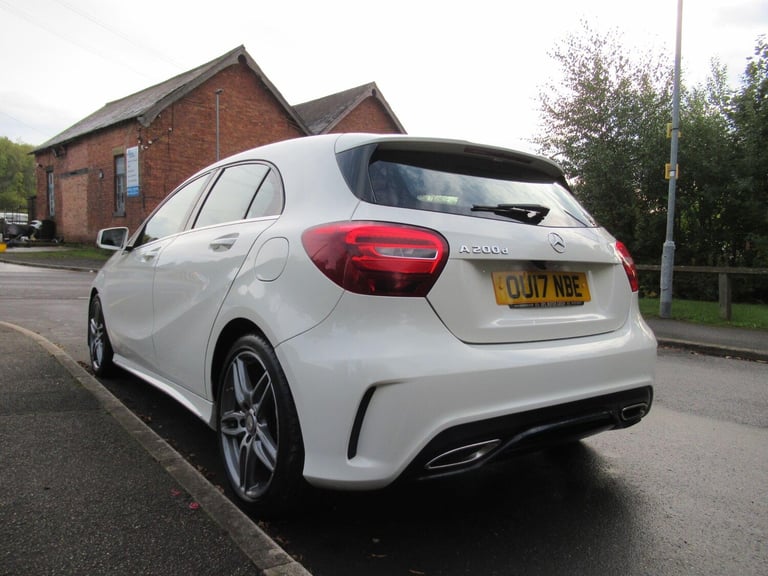 2017 Mercedes-Benz A-Class 2.1 A200d AMG Line Euro 6 (s/s) 5dr HATCHBACK Diesel Manual