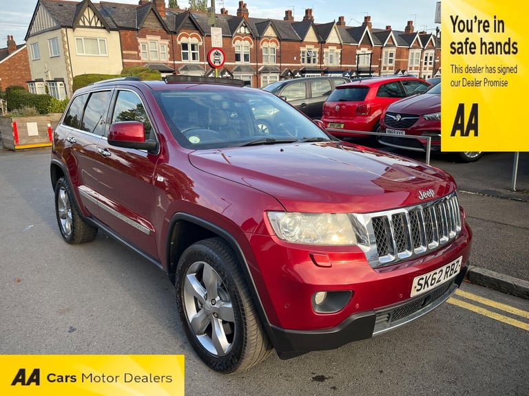 image for 2012 Jeep Grand Cherokee 3.0 V6 CRD Overland Auto 4WD Euro 5 5dr ESTATE Diesel Automatic