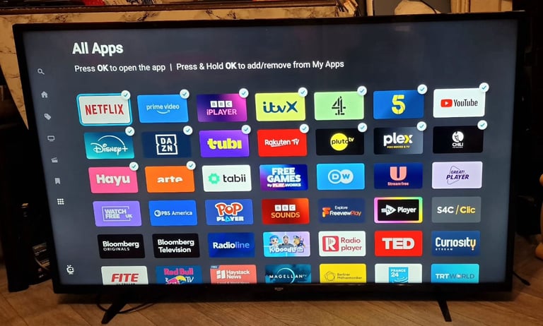 Smart TV five tv 50 inch GOOD WORKING 