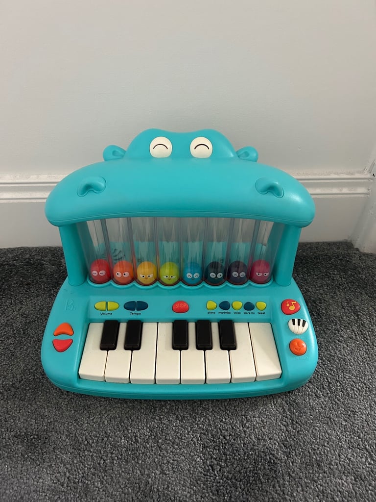 image for Hippo piano toy