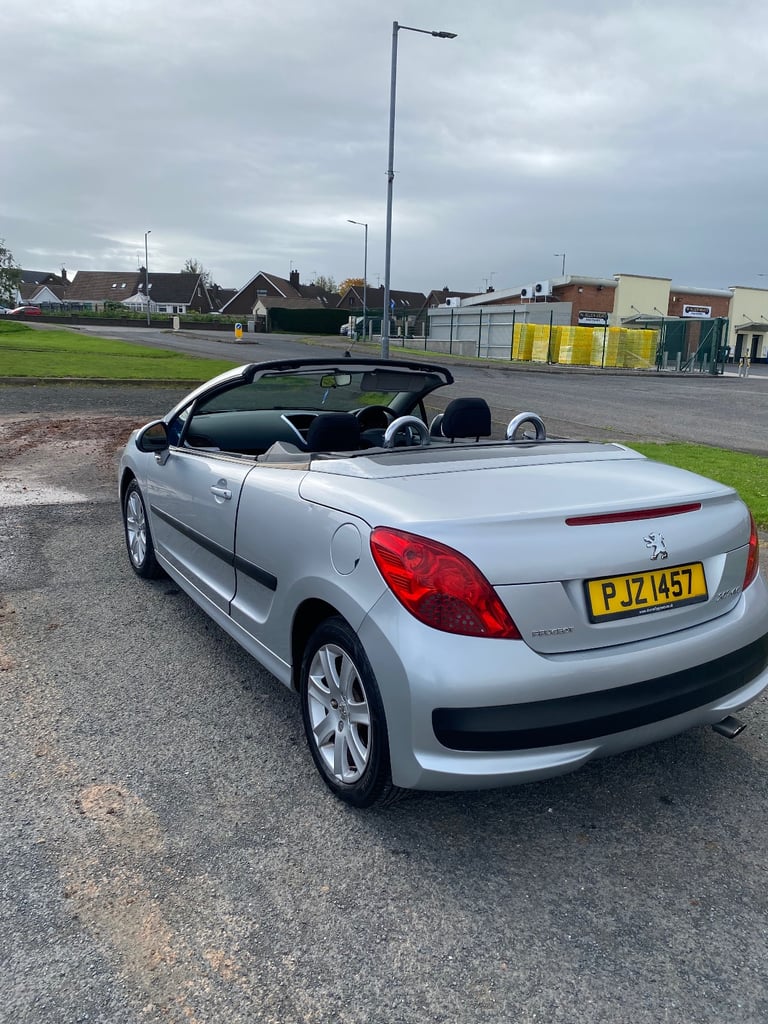 Peugeot, 207, Convertible, 2008, Manual, 1598 (cc), 2 doors