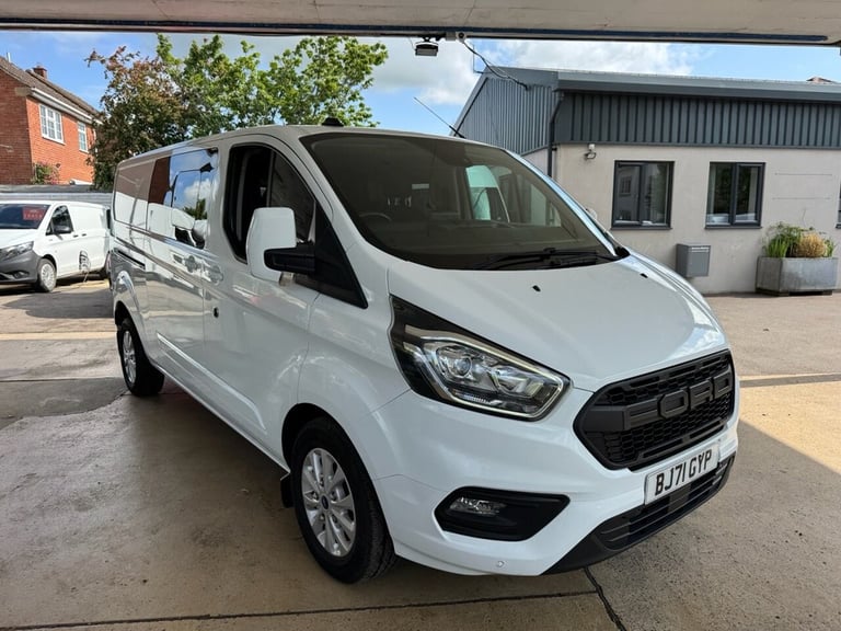 2021 71 FORD TRANSIT CUSTOM 2.0 300 ECOBLUE LIMITED CREW VAN DOUBLE CAB 5DR DIES
