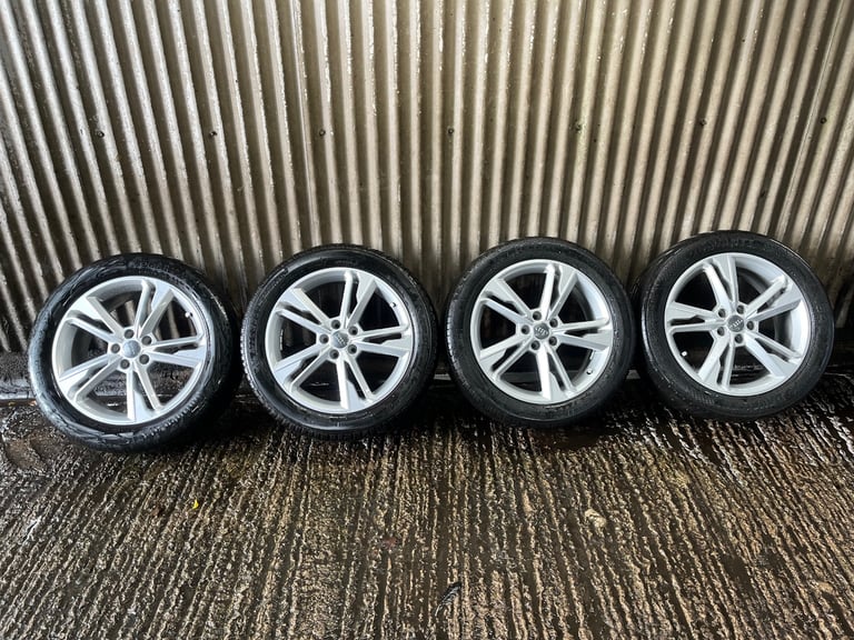 Genuine 19” Audi Q3 S Line alloy wheels - 5x112
