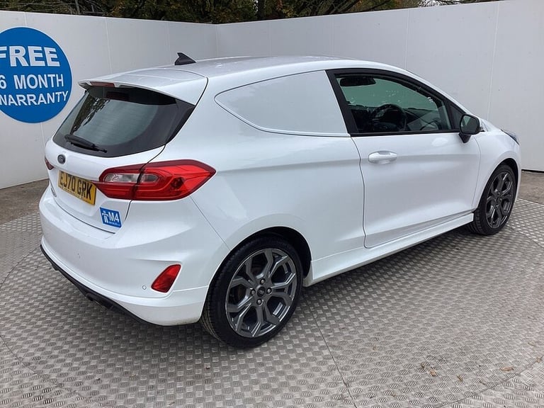 2020 Ford Fiesta Van T EcoBoost Sport Petrol A/C Euro 6 Car Derived Van Petrol Manual