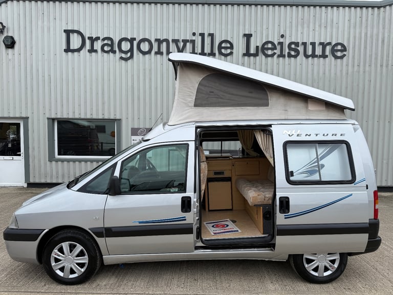 2006 Nu Venture Camper Van Fiat Scudo 2.0JTD - Silver - 64996 miles - 3 Owners