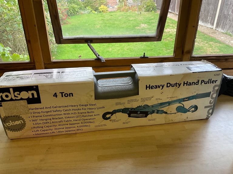 image for Ronson  4 ton heavy duty hand puller