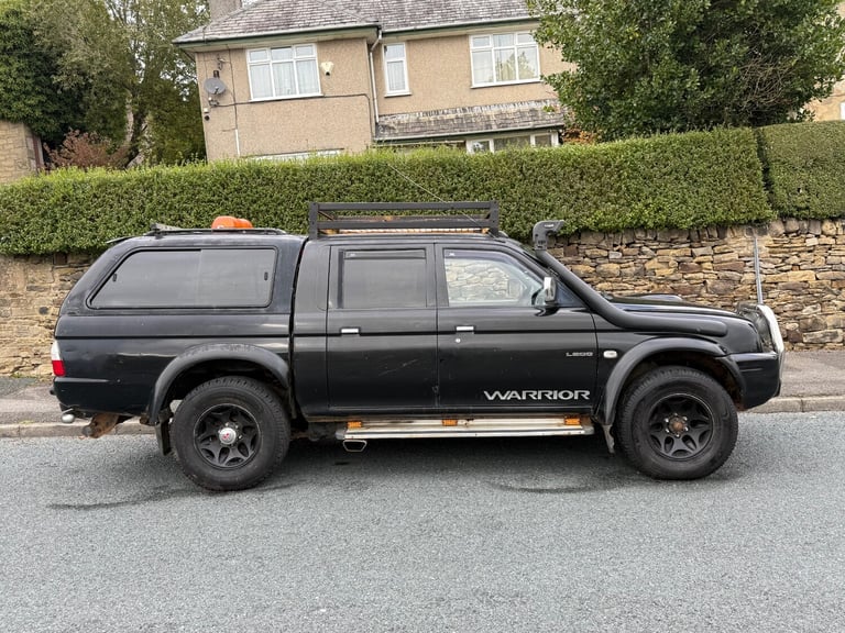 2004 Mitsubishi L200 Double Cab TD Warrior 4WD 113Bhp PICK UP Diesel Manual