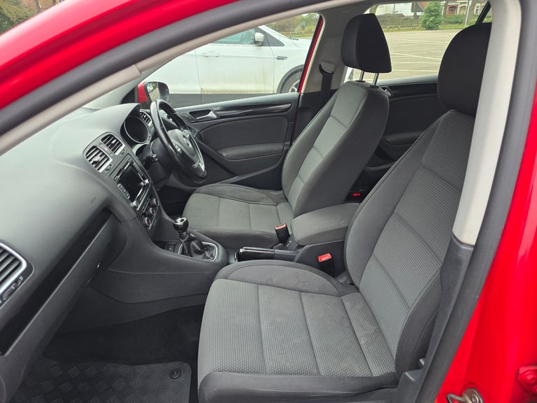 62 GOLF 1.6 TDI MATCH DIESEL 5 DOOR HATCHBACK RED