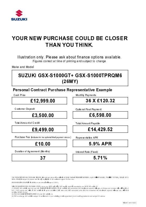 image for 2025 Suzuki GSX-S1000GT+